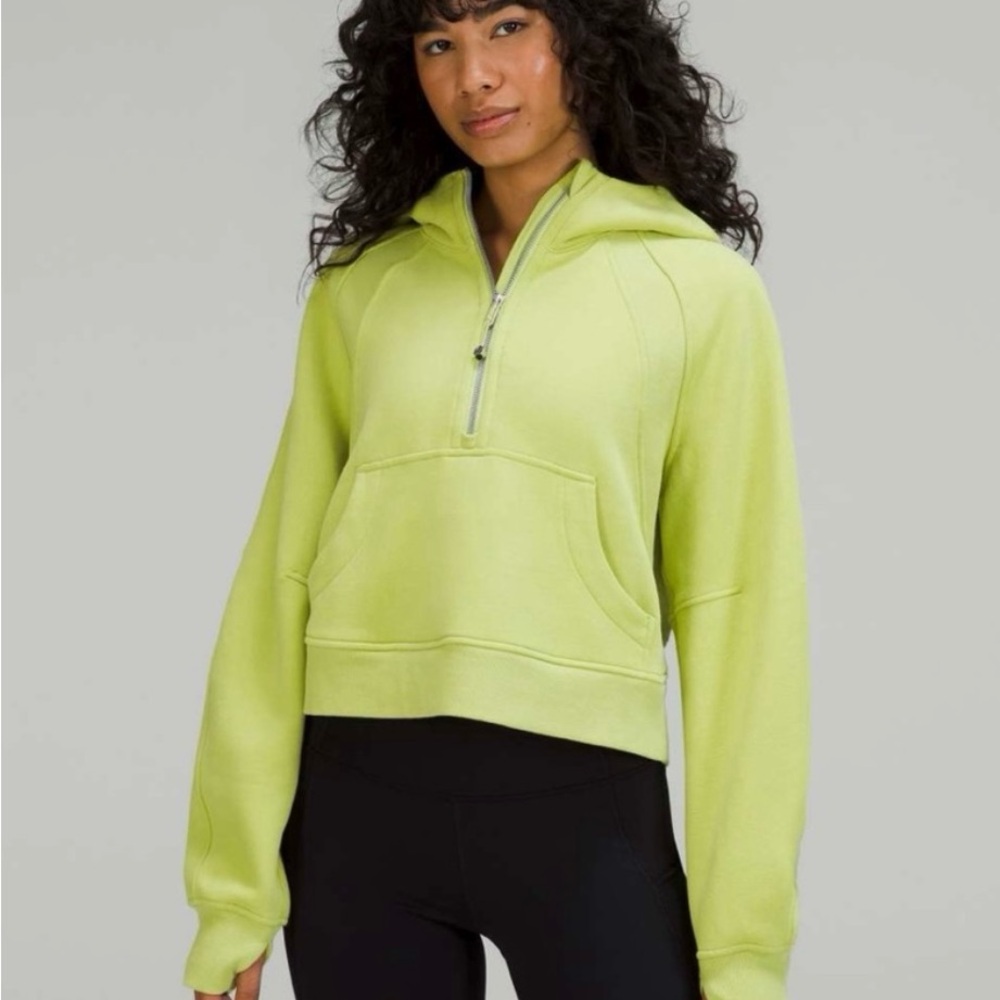 lululemon athletica Lime Green Hoodie